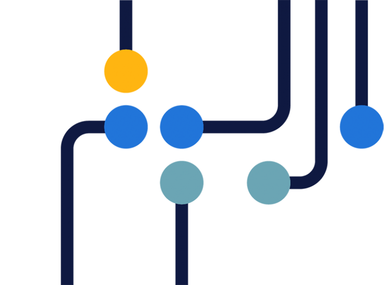 illustration of a network